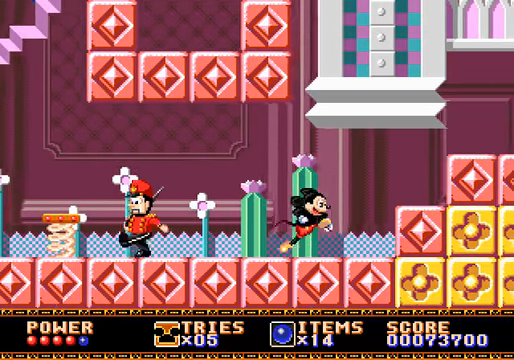 Castle of Illusion Mega Drive