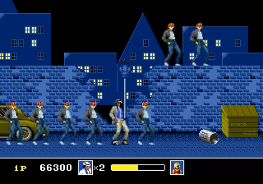 Michael Jackson's Moonwalker Mega Drive