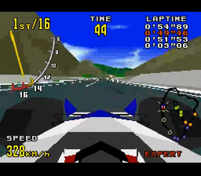 Virtua Racing Mega Drive