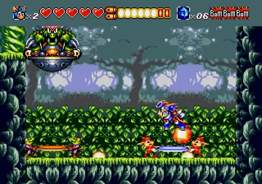 Sparkster Mega Drive