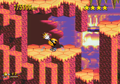 Ristar the Shooting Star Mega Drive