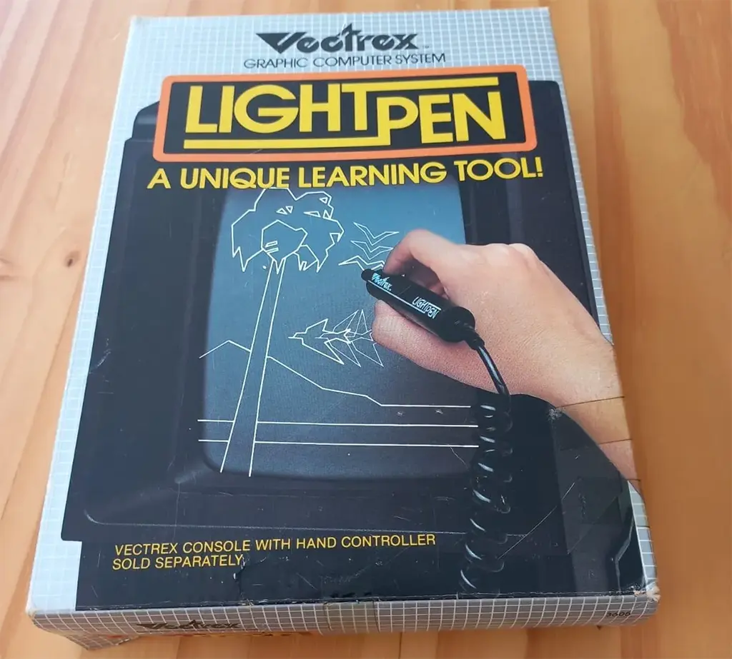 Vectrex light pen